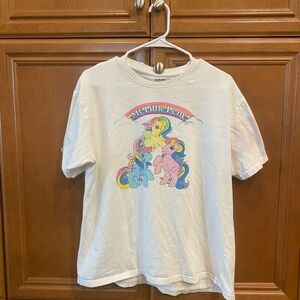 My Little Pony White Tee with Colorful Graphic